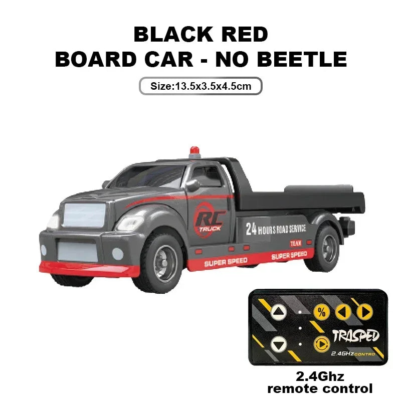 Mini Truck Cars RC 1:64 sterowanie smartfonem, LED + dźwięk silnika