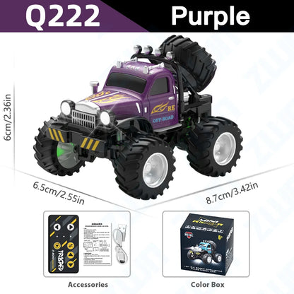 Mini Off-Road RC 1:64 sterowanie smartfonem, LED + dźwięk silnika