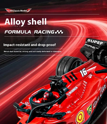 Mini Bolid F1 RC 1:64 sterowanie smartfonem, LED + dźwięk silnika