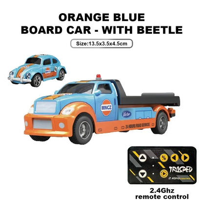 Mini Truck Cars RC 1:64 sterowanie smartfonem, LED + dźwięk silnika