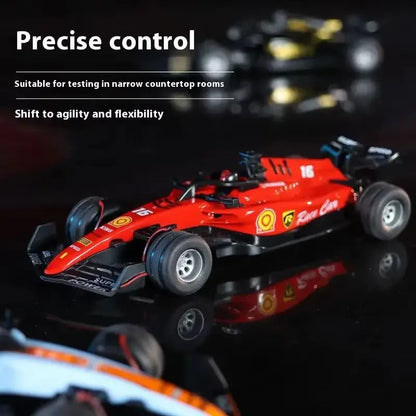 Mini Bolid F1 RC 1:64 sterowanie smartfonem, LED + dźwięk silnika