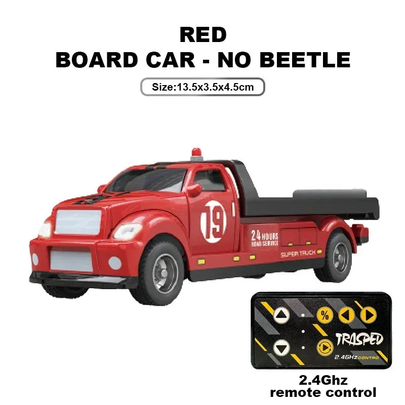 Mini Truck Cars RC 1:64 sterowanie smartfonem, LED + dźwięk silnika