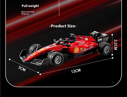 Mini Bolid F1 RC 1:64 sterowanie smartfonem, LED + dźwięk silnika