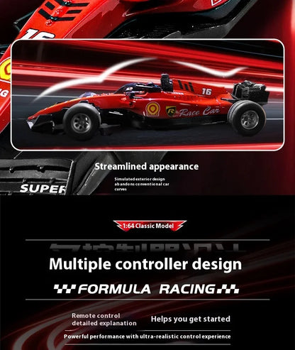 Mini Bolid F1 RC 1:64 sterowanie smartfonem, LED + dźwięk silnika