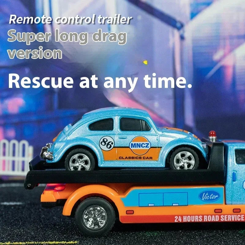 Mini Truck Cars RC 1:64 sterowanie smartfonem, LED + dźwięk silnika