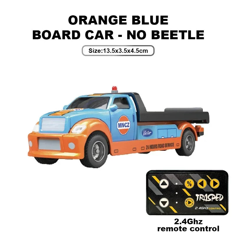 Mini Truck Cars RC 1:64 sterowanie smartfonem, LED + dźwięk silnika