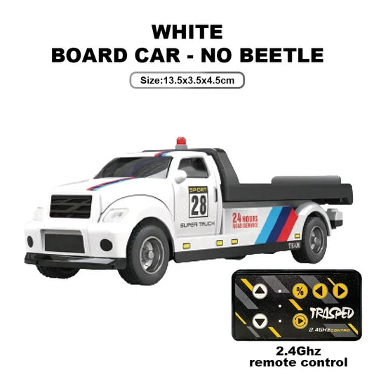 Mini Truck Cars RC 1:64 sterowanie smartfonem, LED + dźwięk silnika