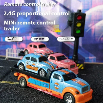 Mini Truck Cars RC 1:64 sterowanie smartfonem, LED + dźwięk silnika